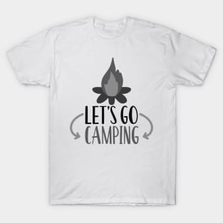 Let's Go Camping! Outdoors Shirt, Hiking Shirt, Adventure Shirt, Camping Shirt T-Shirt